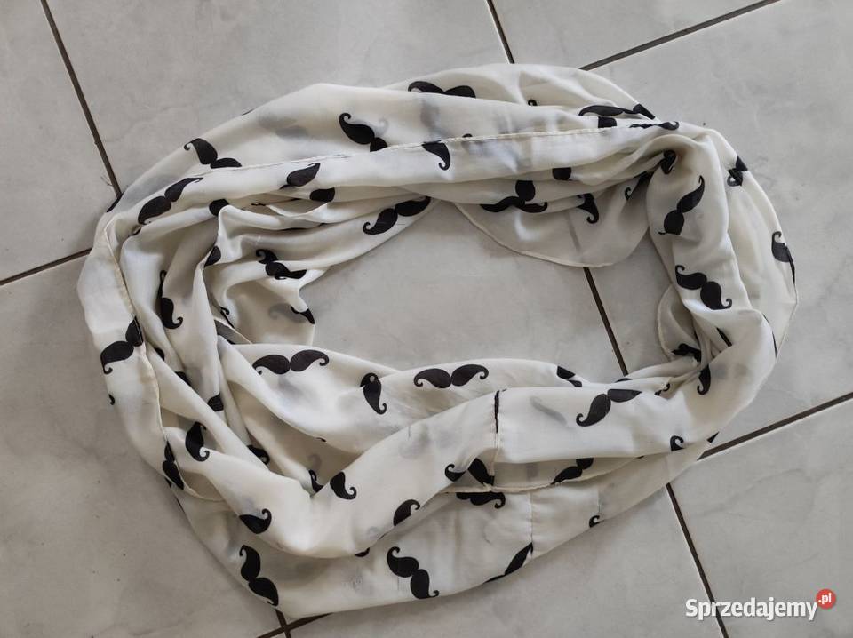 komin szal chusta wąsy narzutka pareo szalik na świętokrzyskie