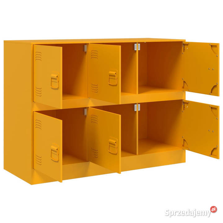 Szafka boczna musztardowa 99x39x73 stalowa Warszawa sprzedam
