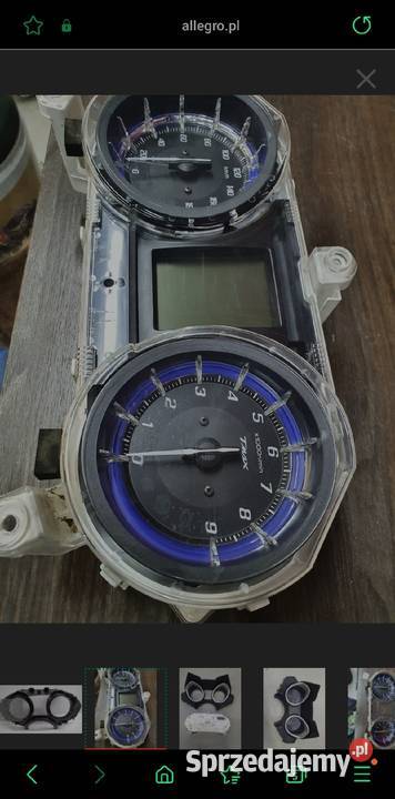 Yamaha T 530 licznik zegar prędkościomierz Nowy Tomyśl