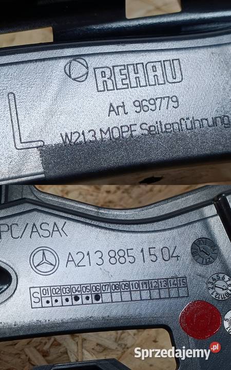 MERCEDES E KLASA W213 SEDAN 16ŚLIZG MOCOWANIE Karoseria