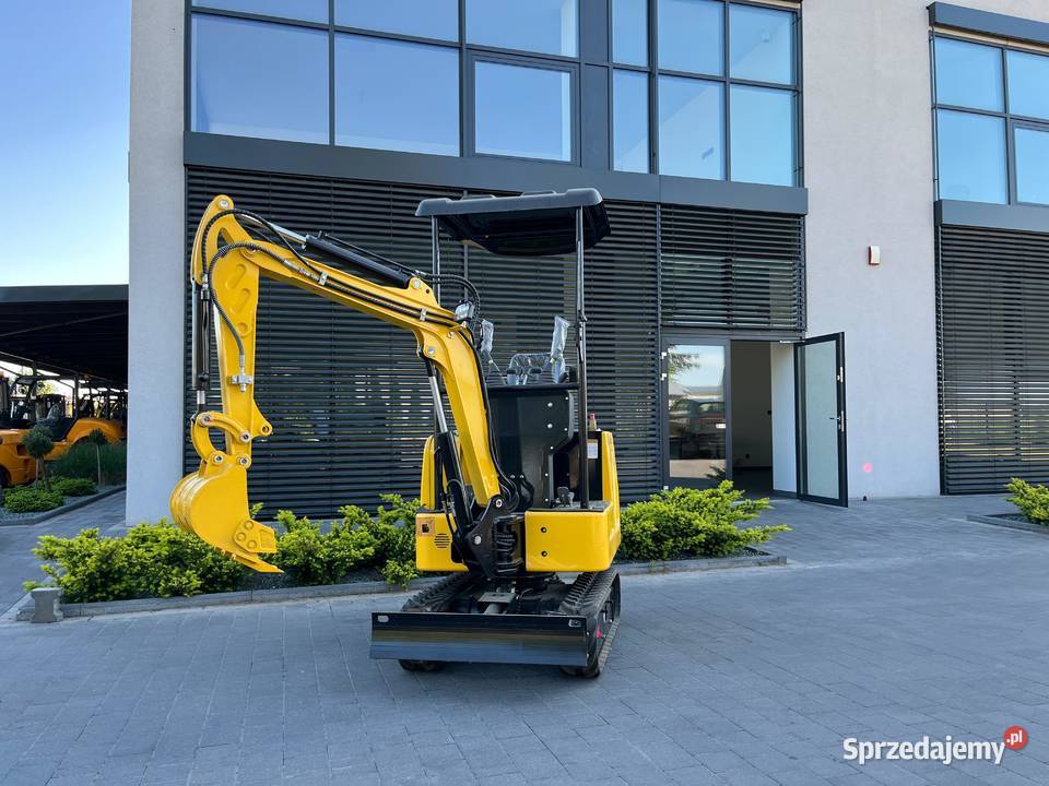 Minikoparka 1T ramię skrętne Koparki Kraków