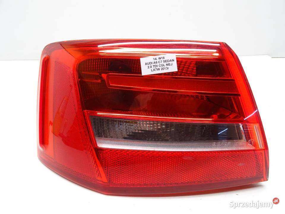 LAMPA LEWA LEWY TYŁ TYLNA W BŁOTNIK 4G5945095