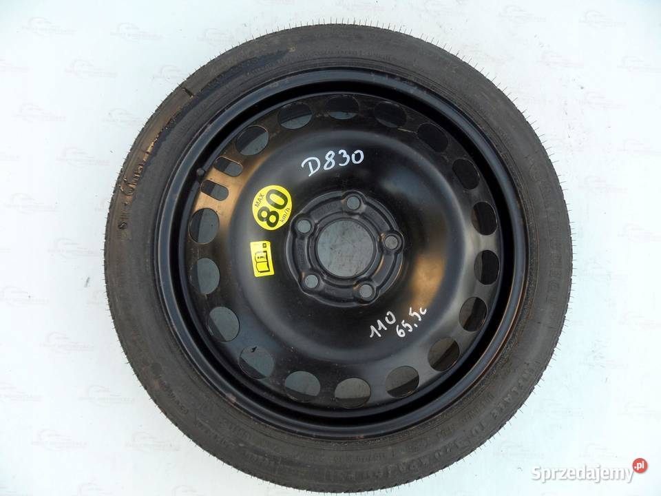 OPEL VECTRA C koło dojazdowe 1157016 92M 5x110