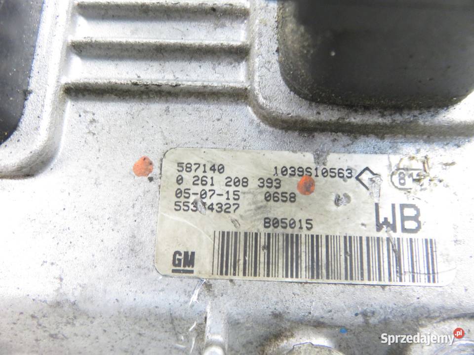 STEROWNIK OPEL CORSA C 10 0261208393