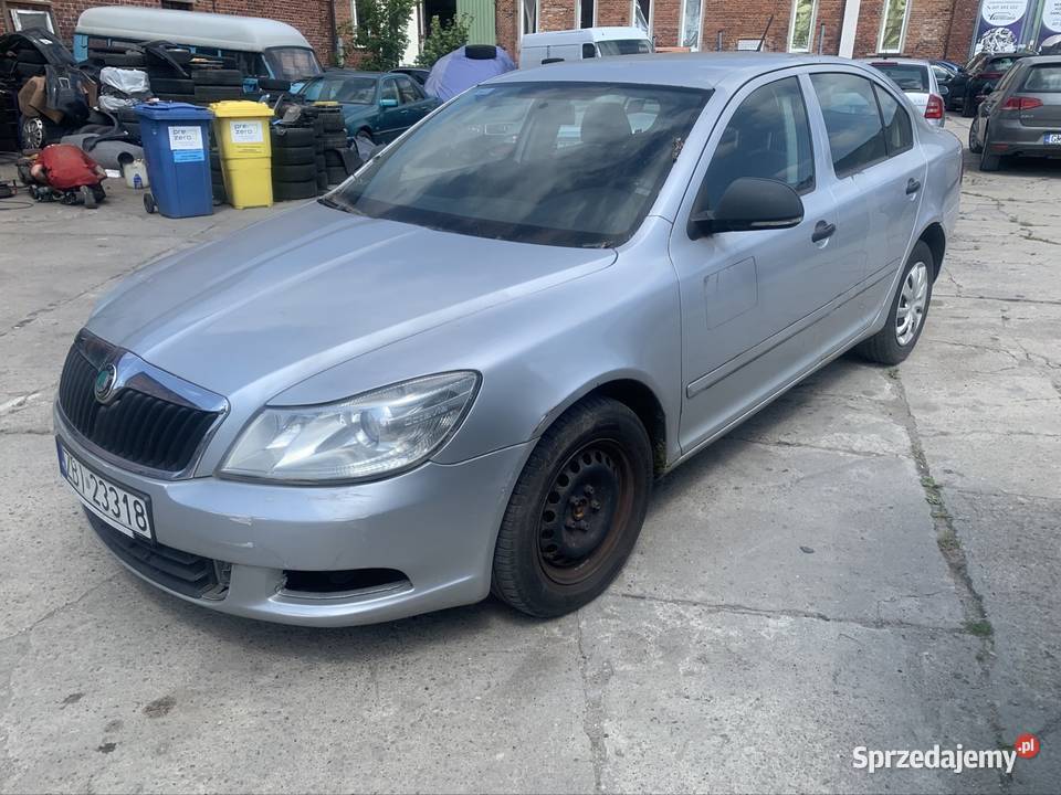 Skoda octavia 2 lift cala na części LA7W srebrna Szczecin