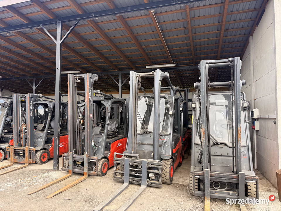 wózek widłowy elektryczny LINDE E12 E14 E16 E20 łódzkie Działoszyn