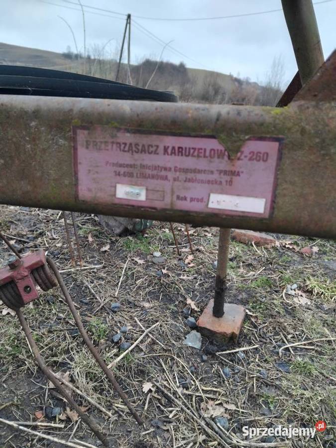 Przetrząsarka przewracarka pająk do siana świętokrzyskie Wymysłów