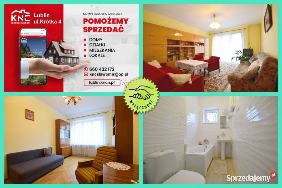 Przytulne zadbane w świetnej lokaliz Kopernika Świdnik