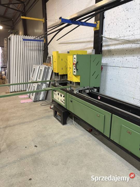 Zgrzewarka do okien pvc dwugłowicowa Kaban Produkcja Bielawa sprzedam