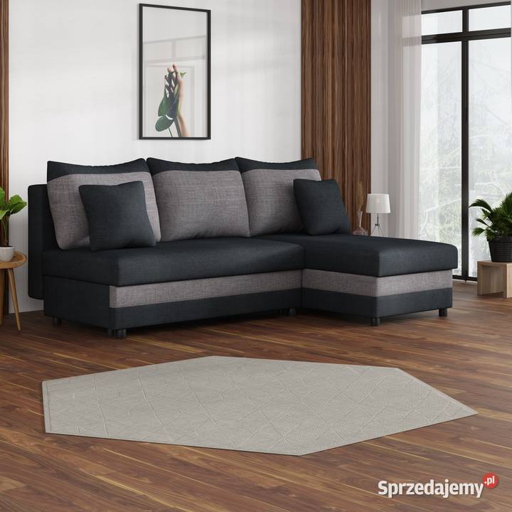 Narożnik Z Funkcją Spania Otto Nowoczesna Kanapa Lublin