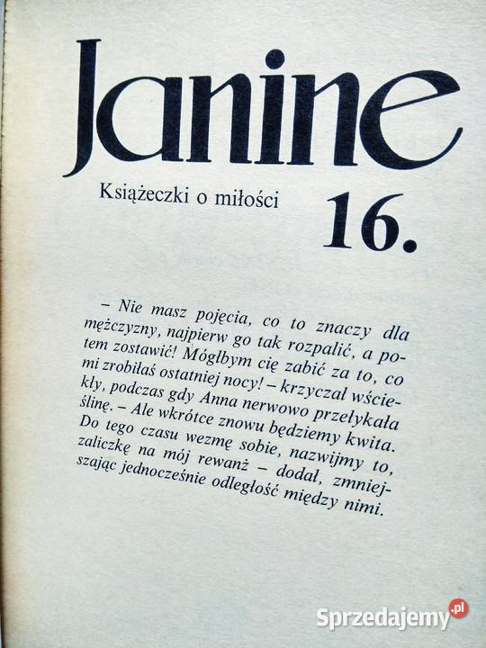 Stare książki romanse