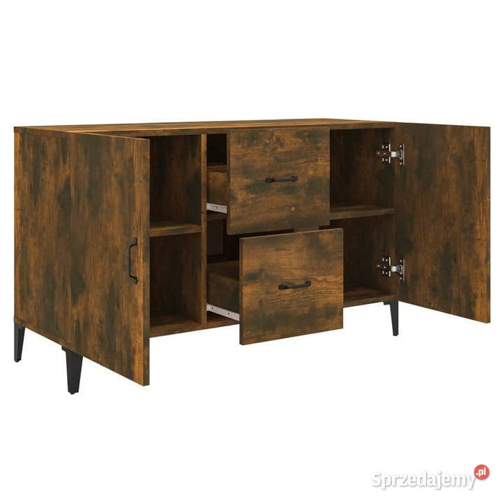 Szafka przydymiony dąb 100x36x60 materiał Warszawa