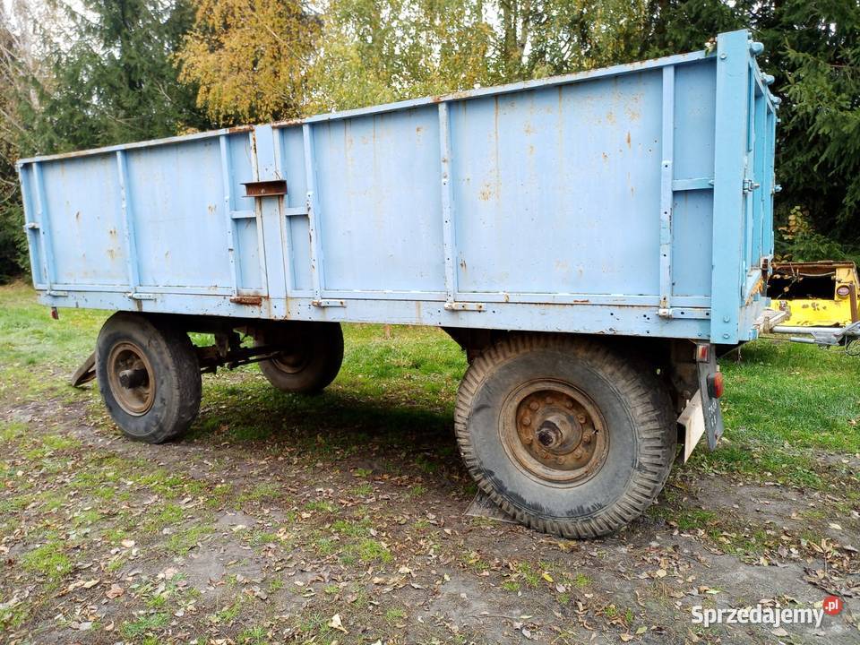 Przyczepa rolnicza HL sztywna 8 ton Chełm sprzedam