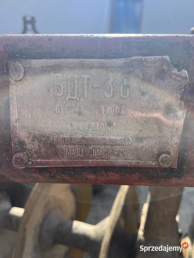 Traktor Ursus c385 talerzówka Łosiów