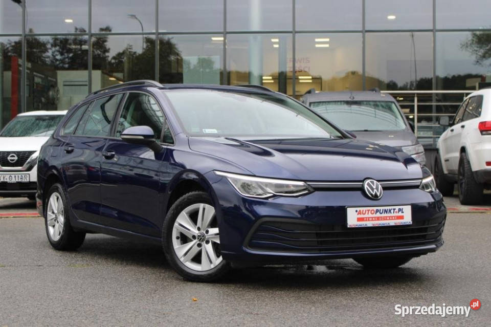 Volkswagen Golf 2022r salon Carplay Temp Adapt nieuszkodzony Kraków