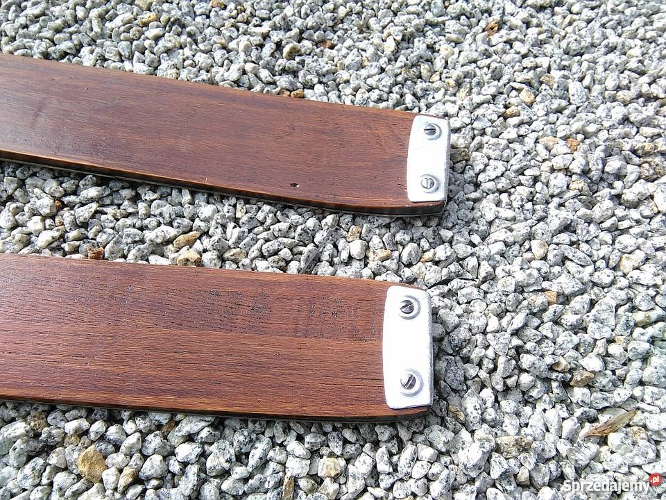 Stare drewniane narty Mesta PionierS Szklarska Poręba