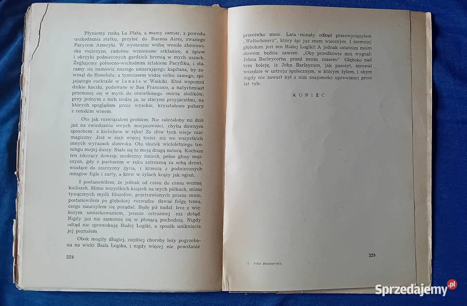 Jack London John Barleycorn Wielkopolska wielkopolskie Koźminek