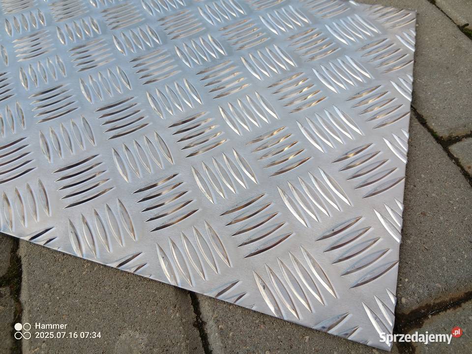 Blacha aluminiowa ryflowana 30x300 2mm Stargard