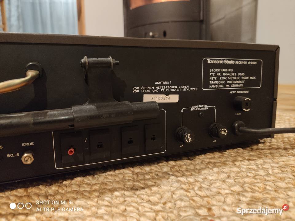 amplituner transonic strato R9000 Białystok