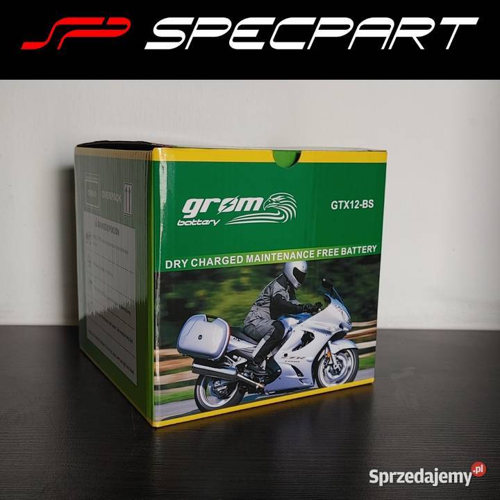 Akumulator motocyklowy GROM GTX12BS YTX12BS 12V Grudziądz