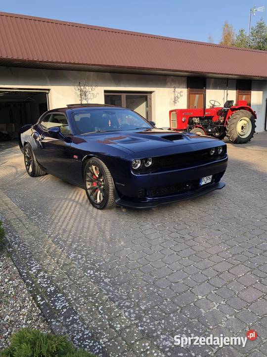Dodge Challenger SRT392 JAZZ BLUE Pełna światła przeciwmgielne Lipka