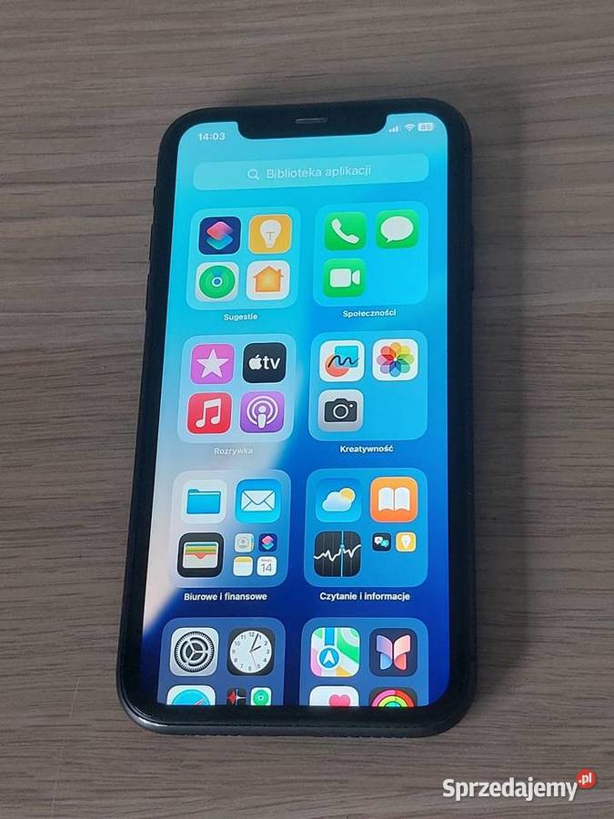 iPhone 11 64GB 81 Czarny Apple / iPhone Warszawa