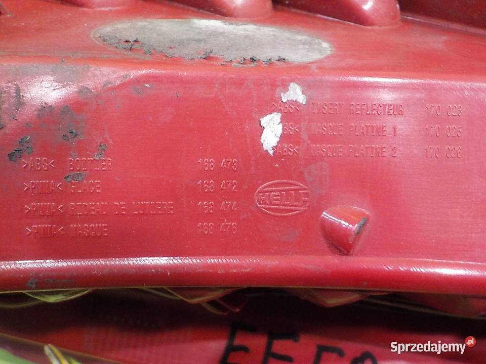 PEUGEOT 308 I CC 16 B 09r CABRIO 2D lampa lewa Suków