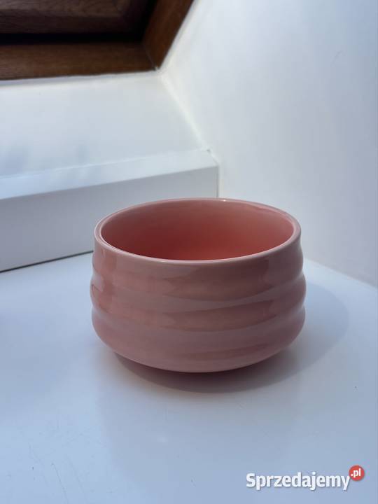 Różowy zestaw matcha 4 elementy na prezent Gdańsk