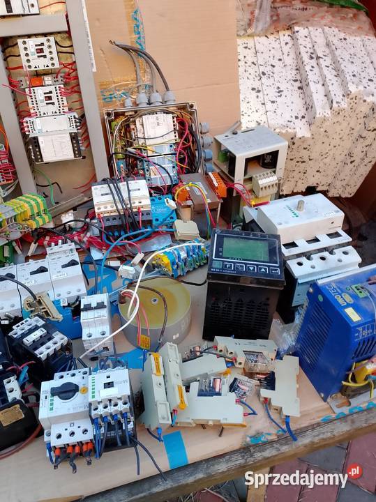 Elektronika z demontażu maszyn i rozdzielni Nowy Tomyśl sprzedam