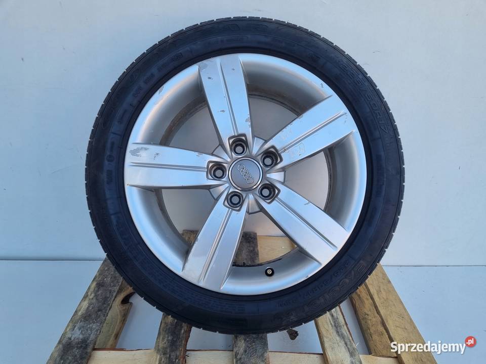 Audi FELGA ALUMINIOWA R17 8J 5x112 ET47 Średnica 17" Rudka