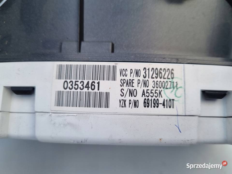 LICZNIK ZEGARY europa 31296226 Volvo S40 II V50 Chełm