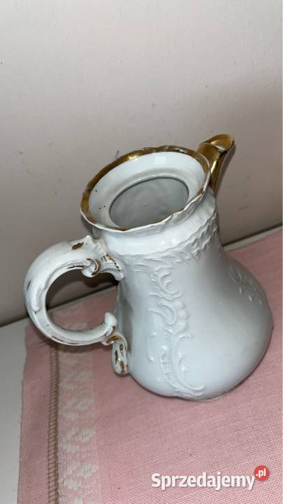 Dzbanek Carl Tielsch bez pokrywki Porcelana i szkło pomorskie Gdańsk