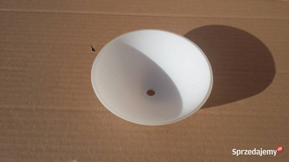 Klosz do lampy miseczka biały otwór 10mm Oświetlenie