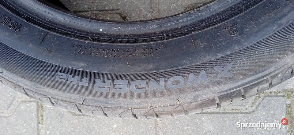 Komplet opon letnich 18555r15 2021r 55 Sochaczew sprzedam
