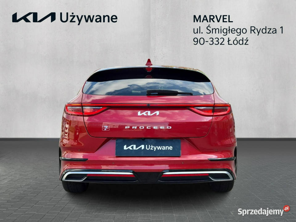Kia Proceed 15 TGDI 160 7DCT WersjaGTLine czujnik parkowania Łódź sprzedam