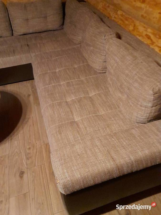 Narożnik z funkcją spania 280cm świętokrzyskie Śniadka Druga sprzedam