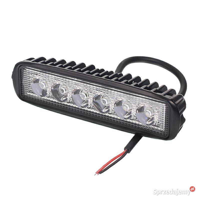 LAMPA ROBOCZA PANEL LED 6 LED 158X44X40 GRUBOŚĆ Części samochodowe lubelskie