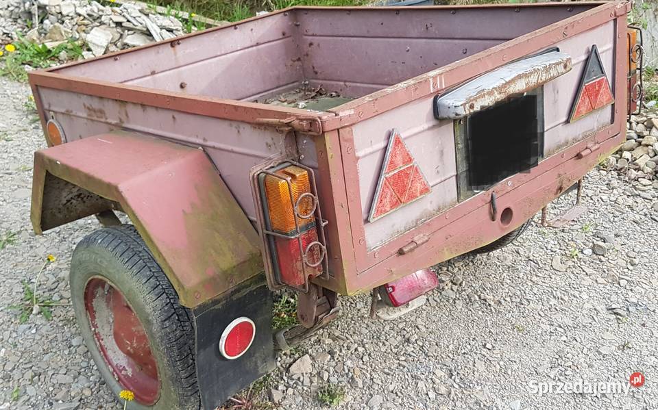 Zarejestrowana przyczepka samochodowa SAM Kańczuga