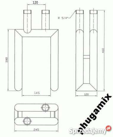 podkowa rurowa mała do pieca Piece i kominki Katowice