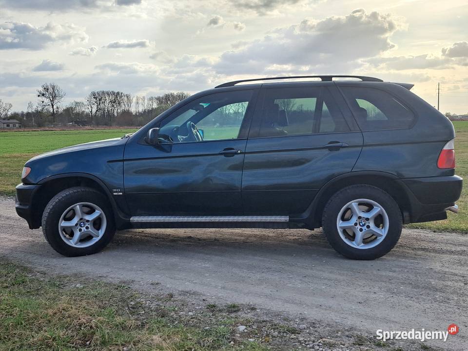 Sprzedam BMW x5 30 Diesel 4x4 2002r mazowieckie Żyrardów