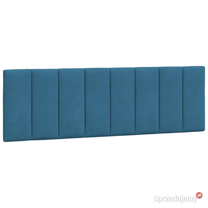 Łóżko z materacem niebieskie aksamit 160x200 Łóżka Łóżka Warszawa sprzedam