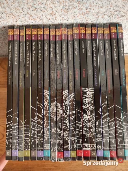 Wielkie Opery z CD DVD kolekcja książka cd lektor Kielce sprzedam