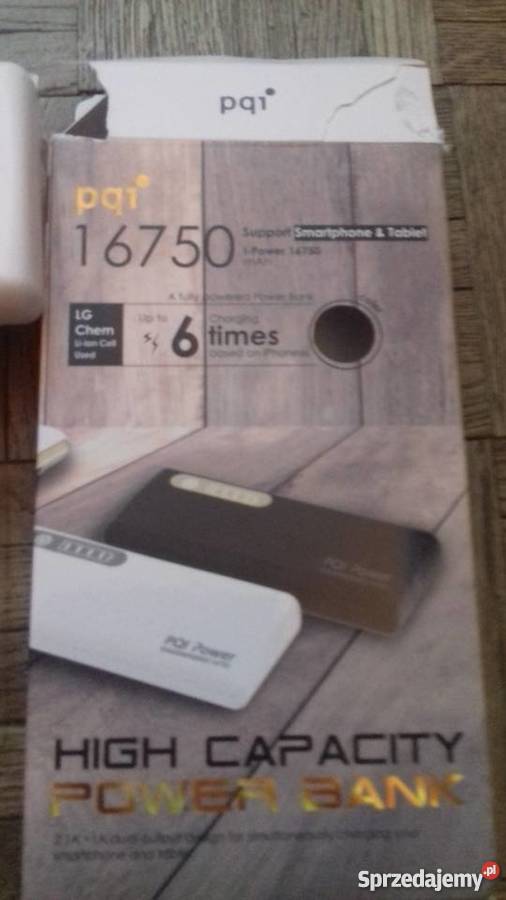 PQI Power 16750 mAh biały Gdańsk