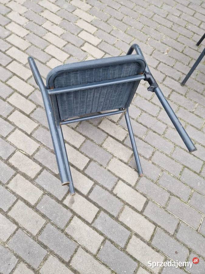 Ogrodowe Krzesło BISTRO RATTAN Balkonowe Głogowa