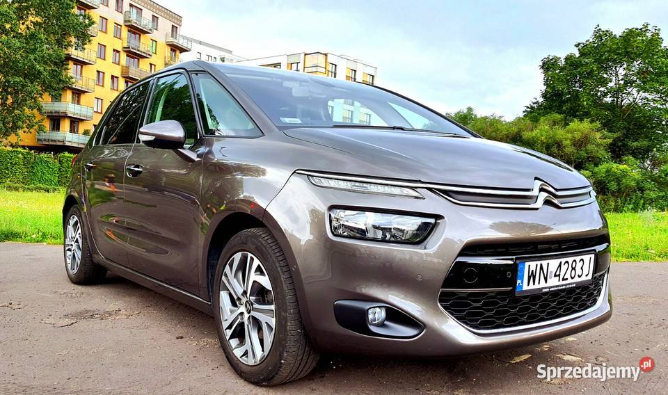 Citroen C4 Picasso 30 Idealny stan Salon zadbany światła przeciwmgielne mazowieckie