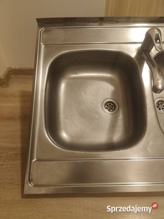 Zlewozmywak dwukomorowy stalowy 80x60 zlew Rzeszów