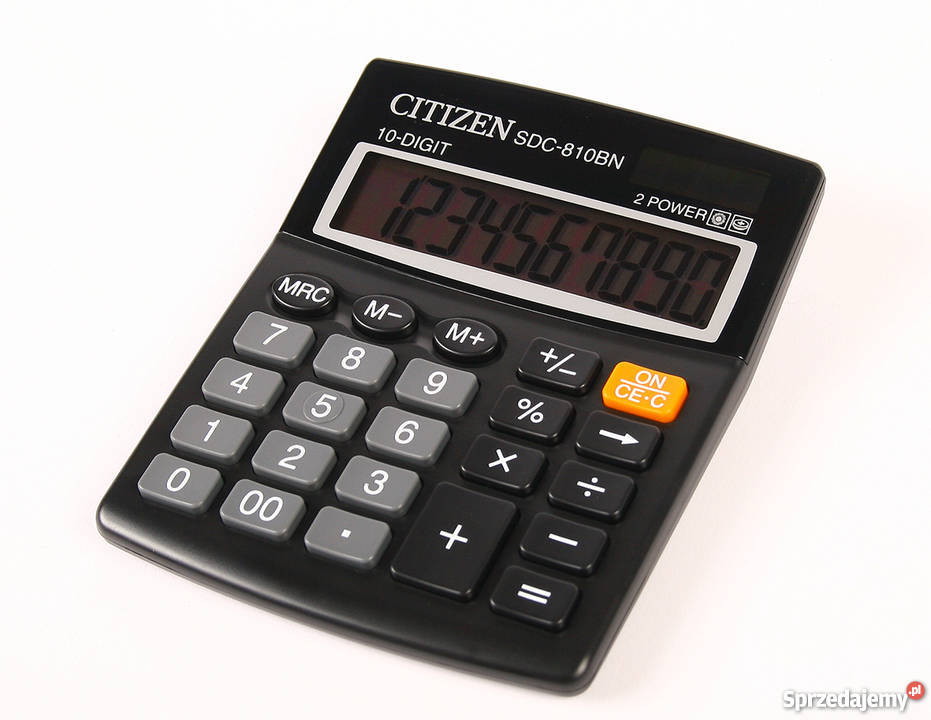 Biurowy kalkulator Citizen SDC810BN nowy Radom
