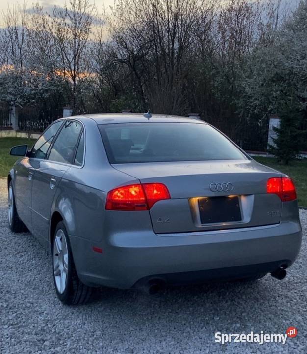 Audi A4 B7 20 TFSI Quattro niski przebieg Rok produkcji 2006 A4 sprzedam