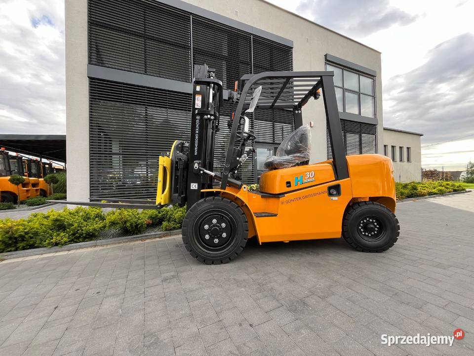 Wózek widłowy Gunter Grossmann 3T 45m Rotator Mława