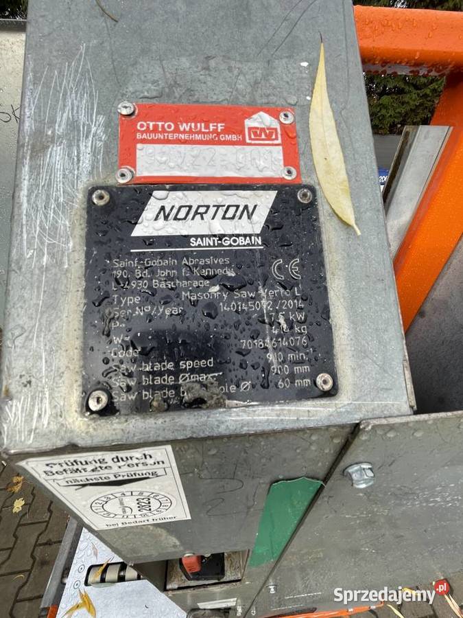 Piła stolikowa Norton clipper Verto silka tempo Pozostałe Ślesin sprzedam